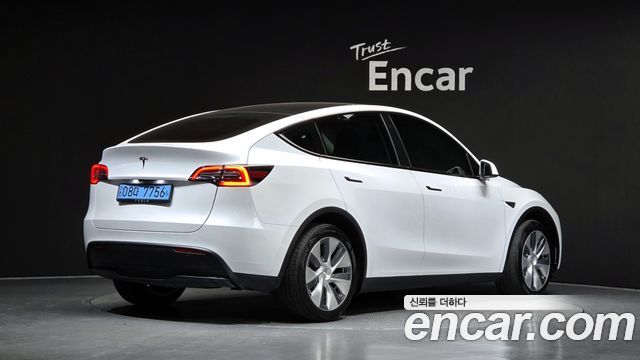 Tesla Model Y из Кореи Encar